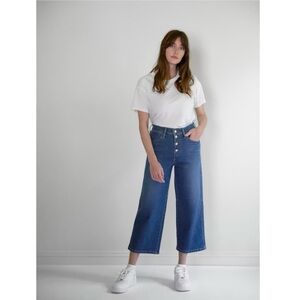 Levi’s Mile High Cropped Wide Leg Jeans